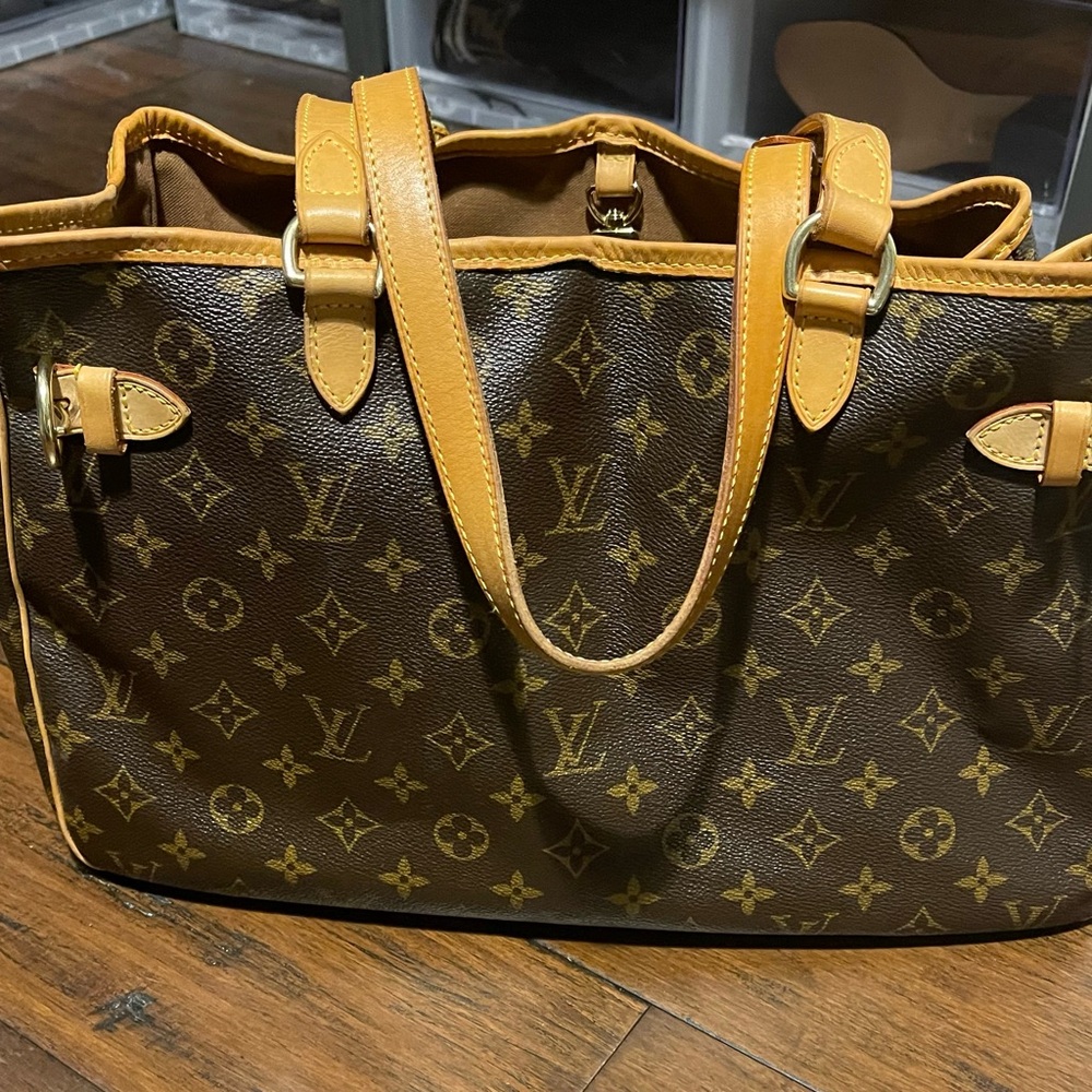 Louis Vuitton Monogram Canvas Tote Bag